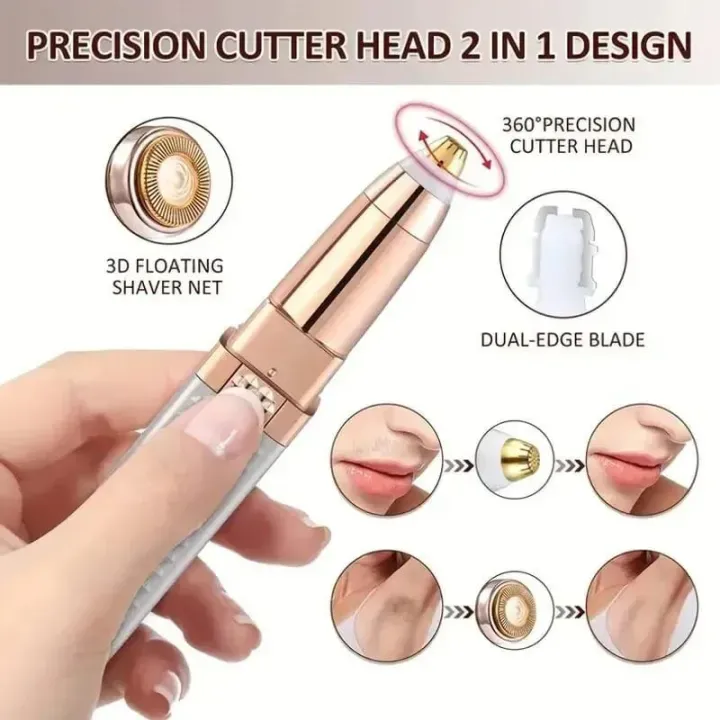 3 in 1 new trimmer eyebrow face or nose hairs