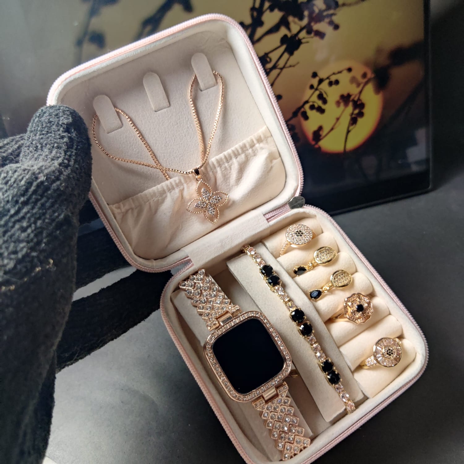 Mehbub New Artificial Jewelery Eid Gift Set for female girls